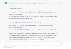Inteligenta artificiala si contabilitatea - incasare de la client printr-un cont bancar