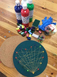 Sanatate Prin Arte - Materiale necesare atelier copii String Art